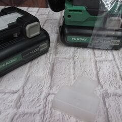 HiKOKI ハイコーキ DH12DD 振動ドライバドリル 中古品 バッテリ10.8V 4.0Ah二個/充電器 【ハンズクラフト宜野湾店】の画像