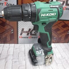 HiKOKI ハイコーキ DH12DD 振動ドライバドリル 中古品 バッテリ10.8V 4.0Ah二個/充電器 【ハンズクラフト宜野湾店】の画像