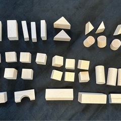 無塗装つみきの画像