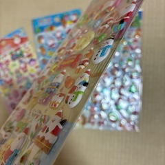ぷっくりシール‼️ クリスマス　サンタクロースの画像