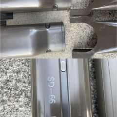 因幡電工　スリムダクト　SD-66-B　SW-66-B　１７０ｃｍ　ウォールコーナー　２セット　中古品の画像