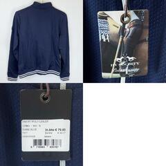 【未使用】HV POLO ジップアップ ライディングジャケット S ネイビー 115861 レディース 乗馬 馬術の画像