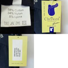 【未使用】Chriwen クリューベン キュロット パンツ MICRO BREECHES シリコン 40 ブラック レディース 乗馬ズボン 馬術の画像