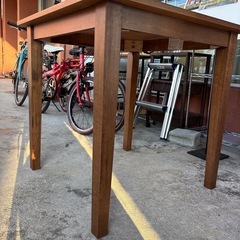 配達可【食卓3点セット】クリーニング済み【管理番号12311】町の画像