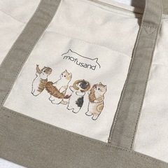 mofusand トートバッグ　ショルダーバッグの画像