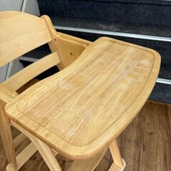  木製ハイチェア カトージ CENA ステップ切り替え テーブル付🚚自社配送時💳代引き可🚚(現金、クレジット、スマホ決済対応)の画像