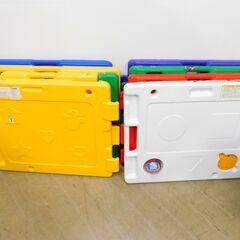【JM898】日本育児 ベビーサークル 8枚セット キッズランド ボールプールやプレイランドにの画像