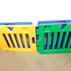 【JM898】日本育児 ベビーサークル 8枚セット キッズランド ボールプールやプレイランドにの画像