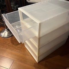 無印ポリプロピレン　衣装ケースの画像