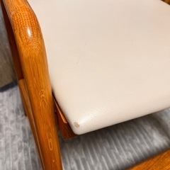 一生紀　キッズチェア　オーク材  の画像