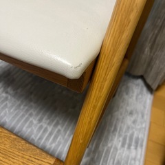 一生紀　キッズチェア　オーク材  の画像