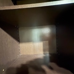 カラーボックス　174.5x42x30センチ　ブラウンの画像