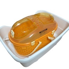 ペットキャリー　ネコトイレ（スコップ付き）の画像