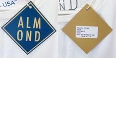 【未使用】Almond Surfboards & Design アーモンドサーフボードデザイン CUCTUS S/S TEE 半袖 Tシャツ L ホワイト TS2109S ユニセックス USAコットンの画像
