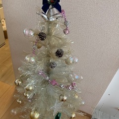 クリスマスツリー　LEDライティングファイバーツリーの画像