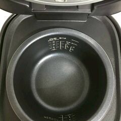 【北見市発】タイガー TIGER タイガーマイコン炊飯器 JBS-B055 2023年製 メタルブラック(KL) 3合 一人暮らし 新生活 引っ越し (E3738wYM)の画像