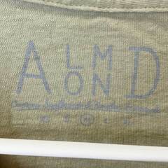 【未使用】Almond Surfboards & Design アーモンドサーフボードデザイン TWO FEET AND FIRRING 半袖 Tシャツ M サンド TS2107S ユニセックス USAコットンの画像