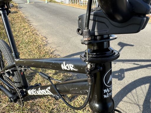 ※わたあめMOTELWORKS NOR 18インチ ブラック BMX 18インチ】MOTELWORKSモーテルワークスNOR MOTELWORKS 初の18inch