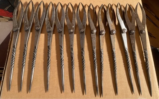 カニコンパス ケガキコンパス215mm 13点