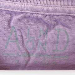 【未使用】Almond Surfboards & Design アーモンドサーフボードデザイン KEEP IT SMPLE EM8 半袖 Tシャツ L ピンク LS2140 ユニセックス USAコットンの画像