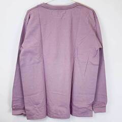 【未使用】Almond Surfboards & Design アーモンドサーフボードデザイン KEEP IT SMPLE EM8 半袖 Tシャツ L ピンク LS2140 ユニセックス USAコットンの画像