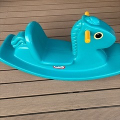 【子供乗り物】ロッキングホースプラスチック製の画像