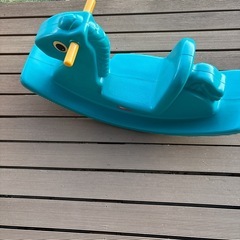 【子供乗り物】ロッキングホースプラスチック製の画像