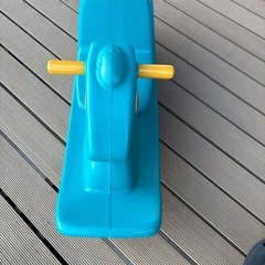 【子供乗り物】ロッキングホースプラスチック製の画像