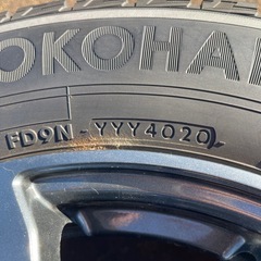 アルミホイール付スタッドレスタイヤ　195/65R15の画像