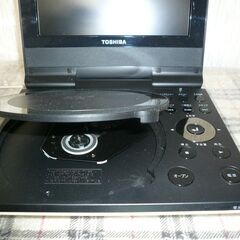 ＴＯＳＨＩＢＡ　ポータブルＤＶＤプレーヤーの画像