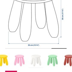 IKEA子供イスの画像