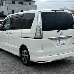 日産 セレナ ハイウェイスター S ハイブリッド　アラウンドビュー　車検2年付けETCナビ　TV レーダーブレーキ❗️の画像