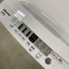 取りに来れる方限定！Hisense（ハイセンス）の全自動洗濯機です！の画像