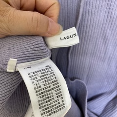 ラグナムーン　ニットワンピースの画像