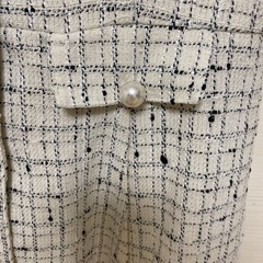 ツイードジャケット　ベストの画像