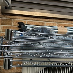 商談中 スチールラック　5段キャスター付き　高さ180  46*90の画像