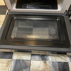 【リサイクルサービス八光】2022年製　ハイアール 電子レンジ JM-XP2FH18G-XK ステンレスブラック [18L /50/60Hz]の画像