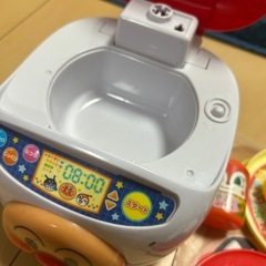 アンパンマン　おしゃべりすいはんき　元気100倍　和食セットの画像