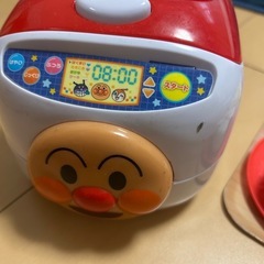 アンパンマン　おしゃべりすいはんき　元気100倍　和食セットの画像