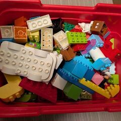 アンパンマンブロックとデュプロの画像