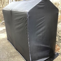 5,000円！バイクガレージ防水ブラックジッパー+段差プレート2個付き　※近隣まで引き取りに来てくれる方限定の画像