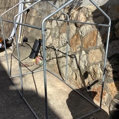 5,000円！バイクガレージ防水ブラックジッパー+段差プレート2個付き　※近隣まで引き取りに来てくれる方限定の画像