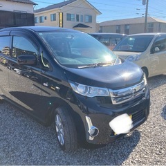 25年式　クールな黒のEK-カスタム　車検8年10月　の画像