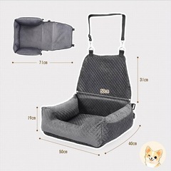 小型犬のドライブベッドの画像