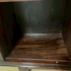 【0円受け渡し！/現地に取りに来れる方限定！】木製食器棚⑥の画像