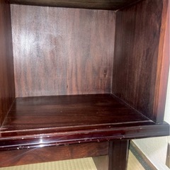 【0円受け渡し！/現地に取りに来れる方限定！】木製食器棚⑥の画像