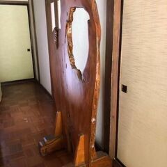 衝立　一枚板の画像
