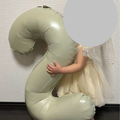 【12/31まで出品】ナンバーバルーン　風船　2の画像