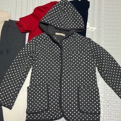 GU UNIQLO キッズ洋服の画像