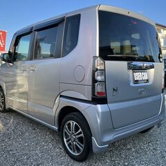 🉐車検長い！R9年9月23日！N-BOX！ドラレコ！フルセグTV、ナビ、Bluetooth！AW！乗って帰れます♪の画像